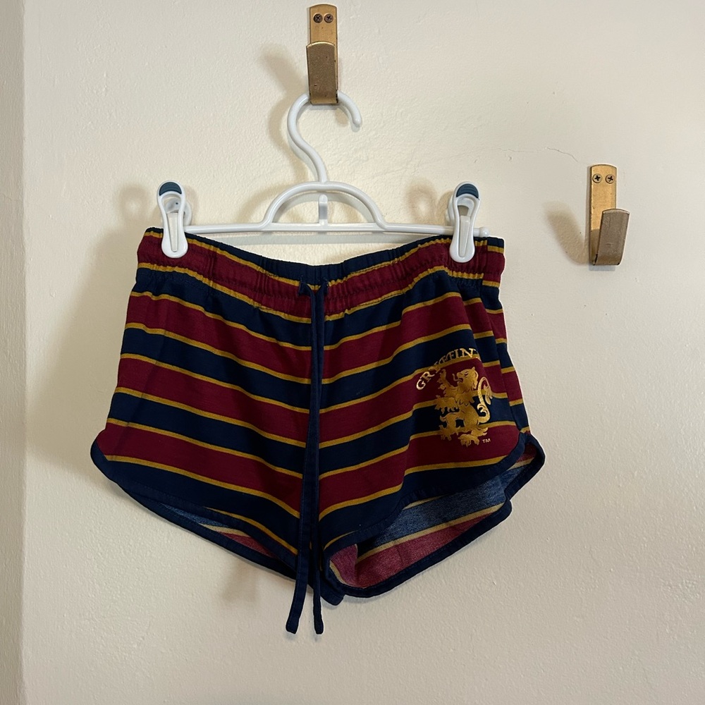 Harry Potter Gryffindor pajama shorts